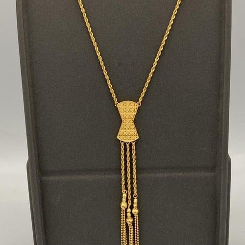 سبحه ذهب عيار 21 الوزن 5.43 جرام