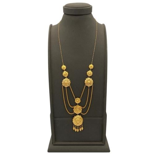 سبحه ذهب عيار 21 الوزن 4.34 جرام