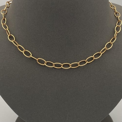 عقد ذهب عيار 18 الوزن 6.40 جرام