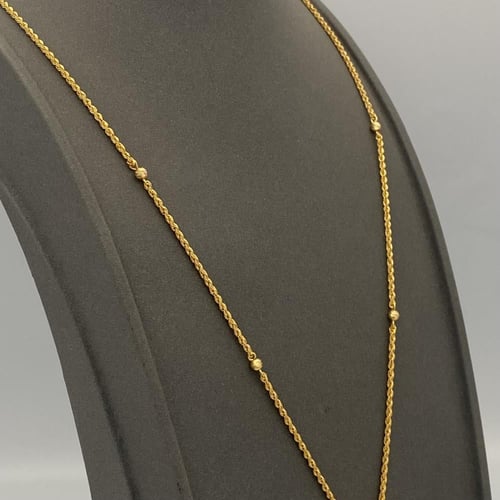 سبحه ذهب عيار 21 الوزن 6.60 جرام