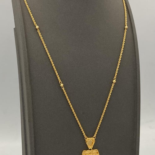 سبحه ذهب عيار 21 الوزن 6.30 جرام