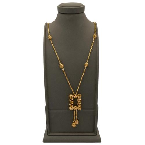 سبحه ذهب عيار 21 الوزن 9.42 جرام