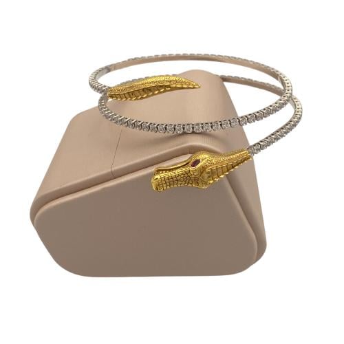 اسواره واقف ذهب عيار 18 الوزن 13 جرام