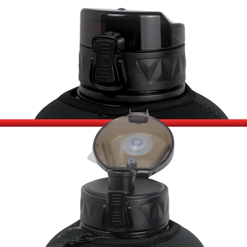 قارورة مياه رياضية 2.2L (نسخة Never give up)