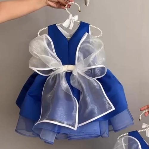 فستان طبقات منفوش