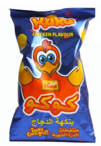 كوكو كرات الذرة بنكهة الدجاج كيس