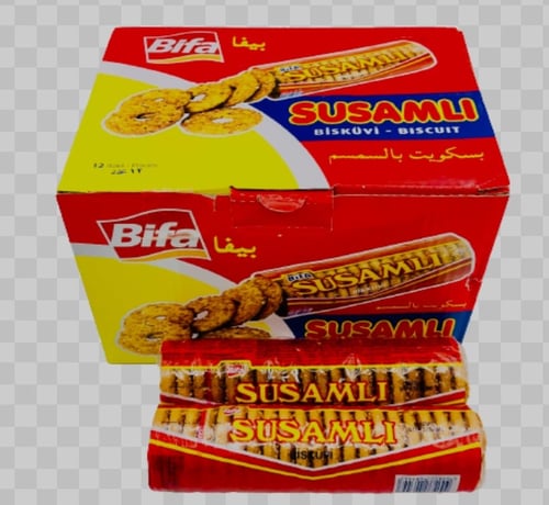 بسكويت بيفا بالسمسم كرتون