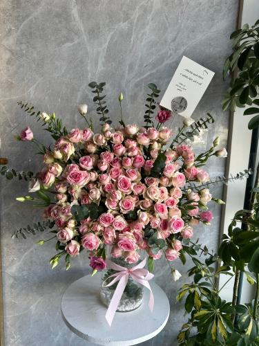 Samir Abbas flower vase | Jeddah gifts