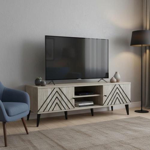 طاولة بلازما بتصميم عصري – المقاس 160×40×45 سم