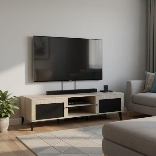 طاولة بلازما بتصميم عصري – المقاس 160×40×45 سم