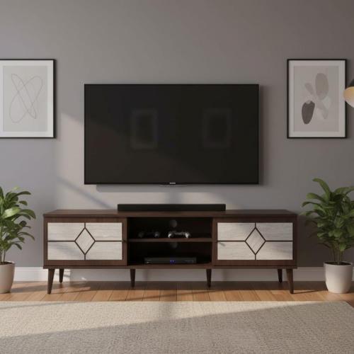 طاولة بلازما بتصميم عصري – المقاس 160×40×45 سم
