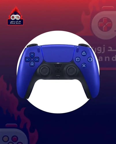 يد PS5 معدّلة — قير TMR كهرومغناطيسي — أحمر