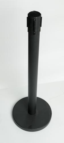 Black column barrier strip
