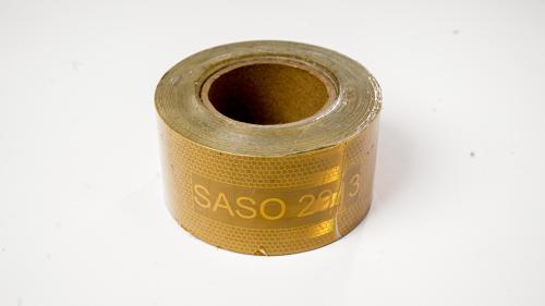 Sasso 3-inch reflective warning tape