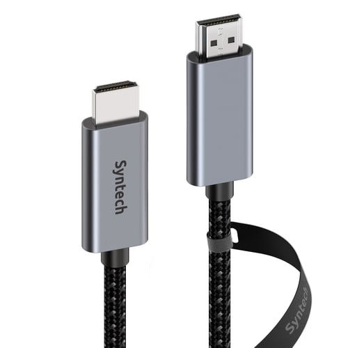 Syntech HDMI to HDMI 4K60Hz Aluminum Braided Cable – 3M