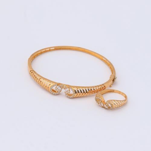 اسوارة وخاتم عيار 21