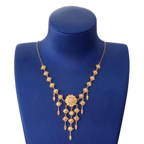 Jaber chair necklace 21 karat gold