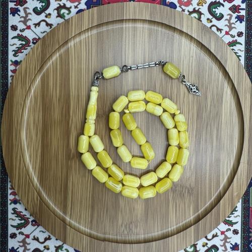 سبحة مستكة معجن ملكي - كركوشة معدن فضي (تمليكة مود...