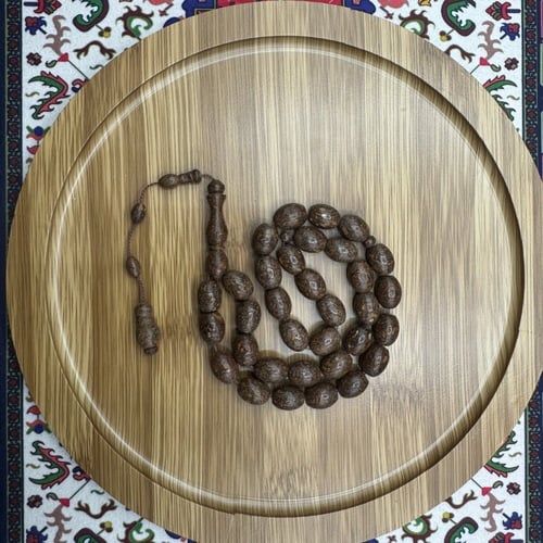سبحة خشب القرفة – 33 خرزة