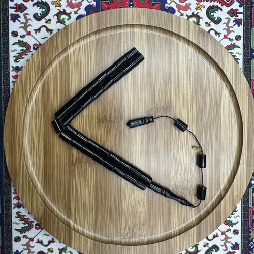 سبحة فاتوران ملكي (أسود فاحم) - قصة تركية مستطيلة...