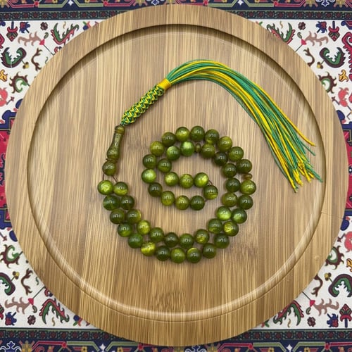 سبحة خضراء فاتوران خراطة تركية – مع كركوشة تفصيل –...