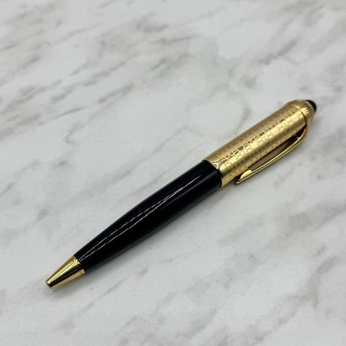 "Legacy" black and gold pen - with Arabesque engravings
