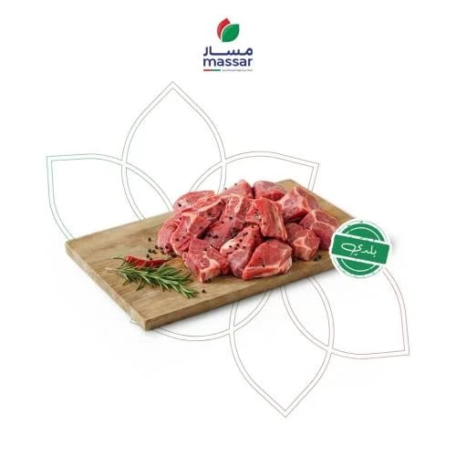 Fresh camel meat with bone