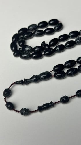 سبحة عكروكي من أفياش قديمة