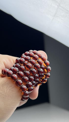 سبحة فاتوران عسلي