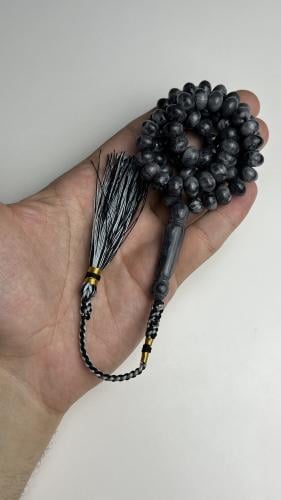Black Bakelite Rosary