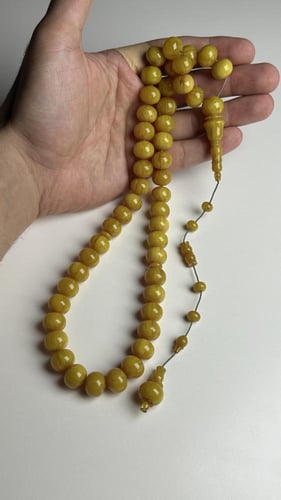 سبحة فاتوران أصفر ذروي