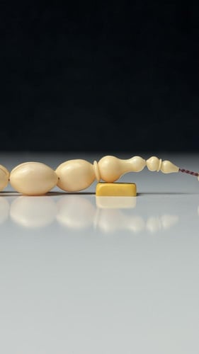 سبحة ضومنة مشمشية قديمة