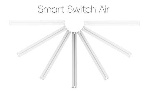 مفتاح الإضاءة الذكي لايف سمارت (8 أزرار، 4 مسارات،...