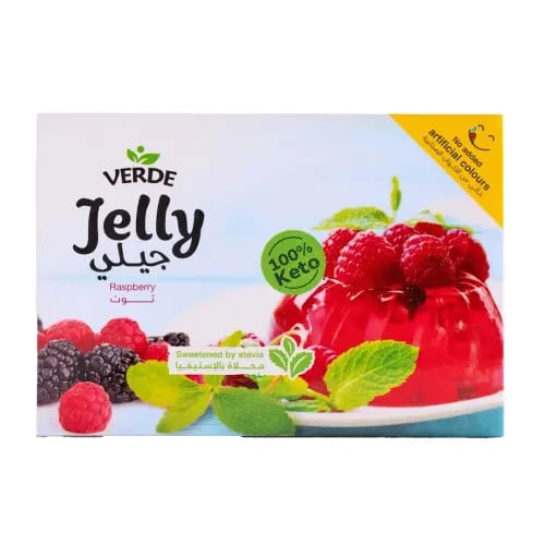 جيلي توت كيتو خالي من السكر ( فيردي )