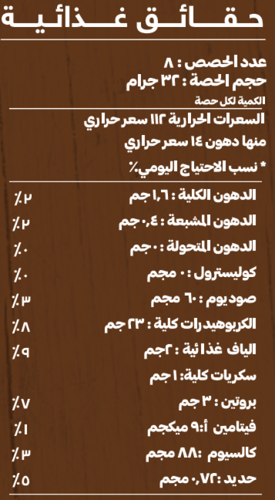 فيردي حلقات الشوفان بالشيكولاتة خالي من الجلوتين