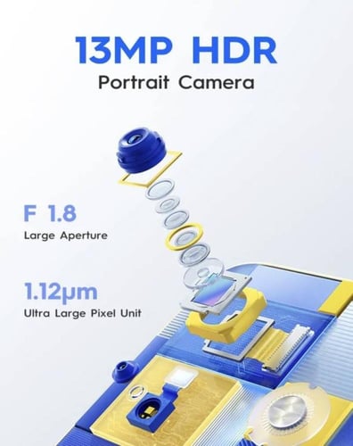 تكنو سبارك جو 2024 ذاكرة 128 جيجا 4+4 رام أسود