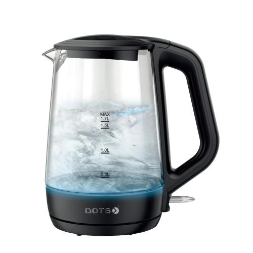 Dots Water Kettle 1.7 Liter Glass 2200W KDG-010