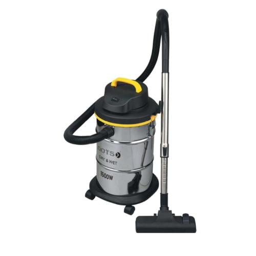 Dots 1500W Wet & Dry Vacuum Cleaner, 21L, Silver,...