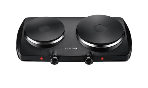 موقد كهربائي دوتس عينين، 18.5 سم + 15.5 سم، 2300 و...