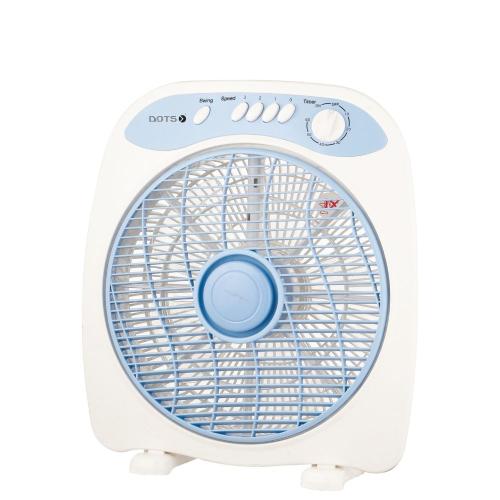 Box Dots 12 Inch 50W 3 Speeds, 5 Blades, 60 Minute...
