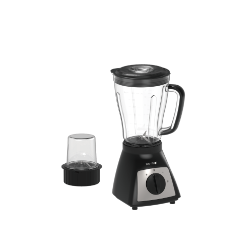 Dots Blender 2 in 1 500 Watts, Black/Silver, Plast...