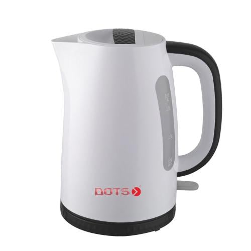 Dots Water Kettle 1.7 Liter, 2200 Watt, Water Leve...