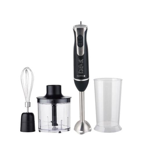 Dots Hand Blender 3 in 1 400 Watts, Two Speeds, Wh...