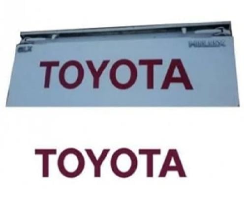 كتابة تويوتا خلفيه لباب الصندوق هايلوكس ( وكاله )...