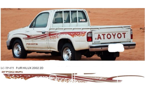 خط تويوتا هايلوكس 2002 غماره