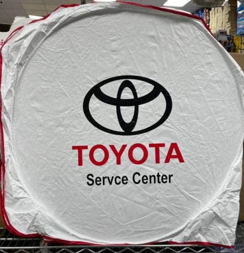 شماسية امامية بشعار تويوتا