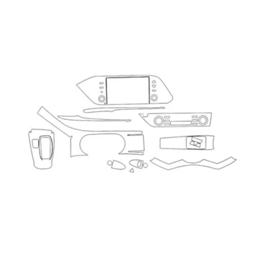 حمايه PPF الداخليه قص الكتروني سوناتا 2020-2022