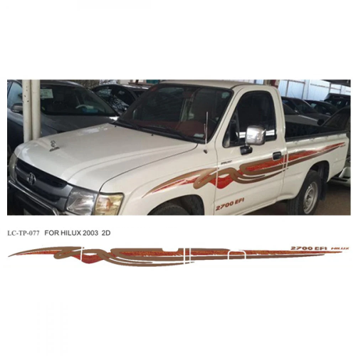 خط تويوتا هايلوكس 2003 غماره