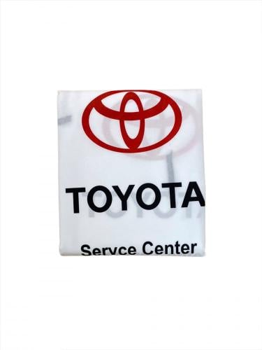 تلبيسة مقاعد امامية بشعار تويوتا