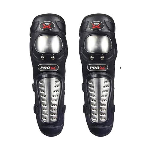 واقي الركبة والمرفق المعدني PRO X للدراجات النارية